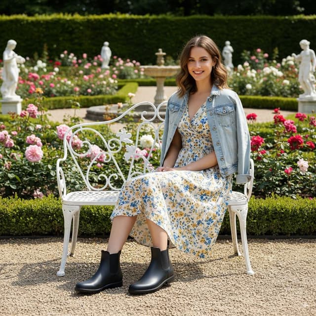 Detalle 2 de Asgard Women's Ankle Rain Boots 1️⃣0️⃣?