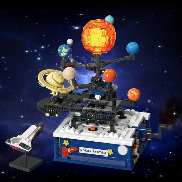 Thumbnail 6 de CUBIMANA Sonnensystem Bauspielzeug 775 Teile