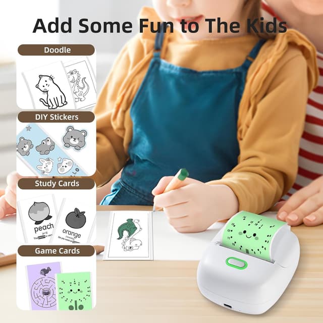 Detalle 2 de ORGSTA S002 Etikettendrucker 300 DPI đź–¨