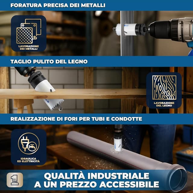 Thumbnail 4 de S&R Sega a Tazza BIM 35 mm per Trapano 📐