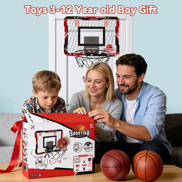 Thumbnail 2 de TEKXDD Basketball Hoop Indoor Over The Door