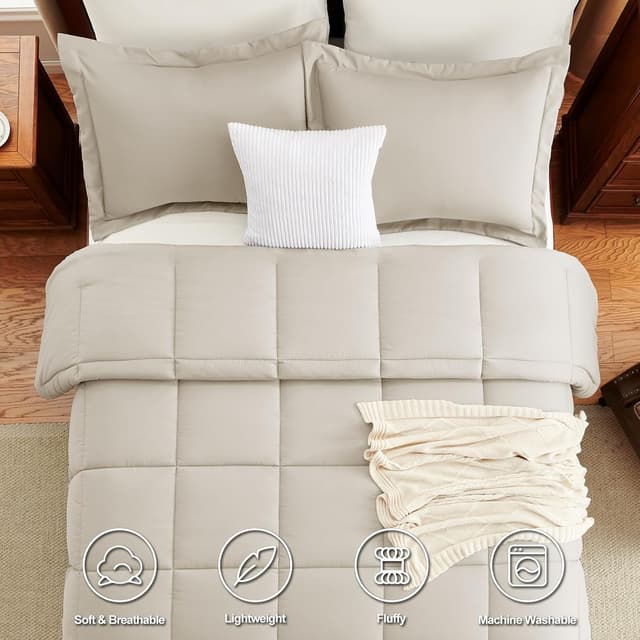 Thumbnail 3 de CozyLux Twin/Twin XL Comforter Set 68x88