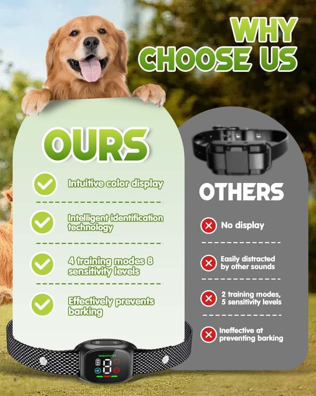 Thumbnail 5 de Anti Bark Collar 8 Sensitivities
