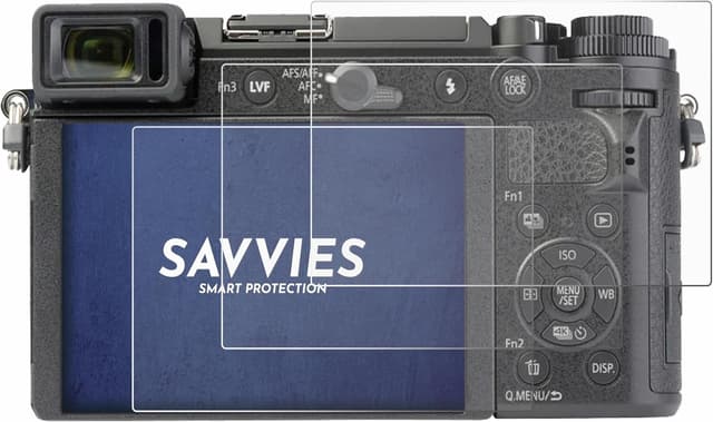 Thumbnail 1 de Savvies Panasonic Lumix DC-GX9 6 Stück Schutzfolie
