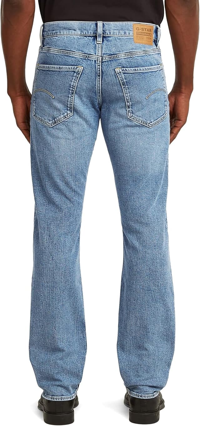 Detalle de G-STAR Men’s Mosa Straight Jeans