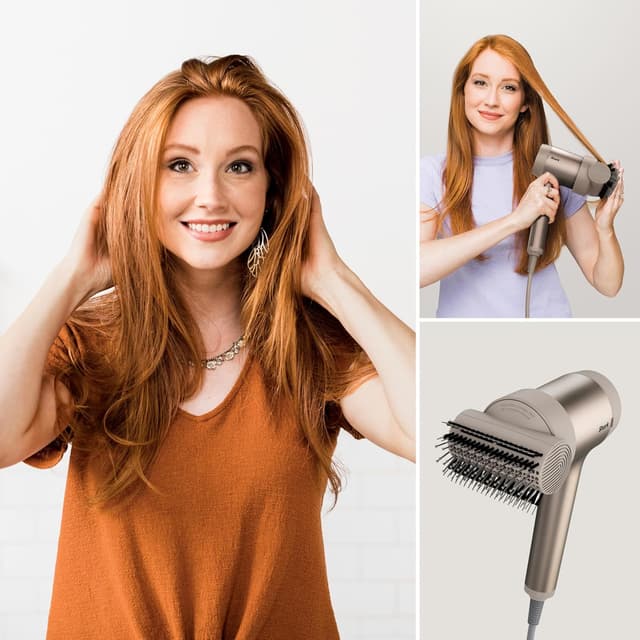 Detalle de Shark STYLE iQ HD120SLEU : sèche-cheveux et styler 3-en-1 ionique, brosse de style et diffuseur