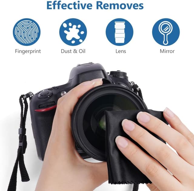 Thumbnail 5 de ACWOO 12PCS Chiffons microfibre 20x20 cm pour lunettes