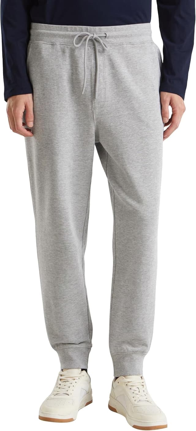 Detalle de Pantalone lungo United Colors of Benetton 342zuf01b in felpa di cotone organico (uomo)