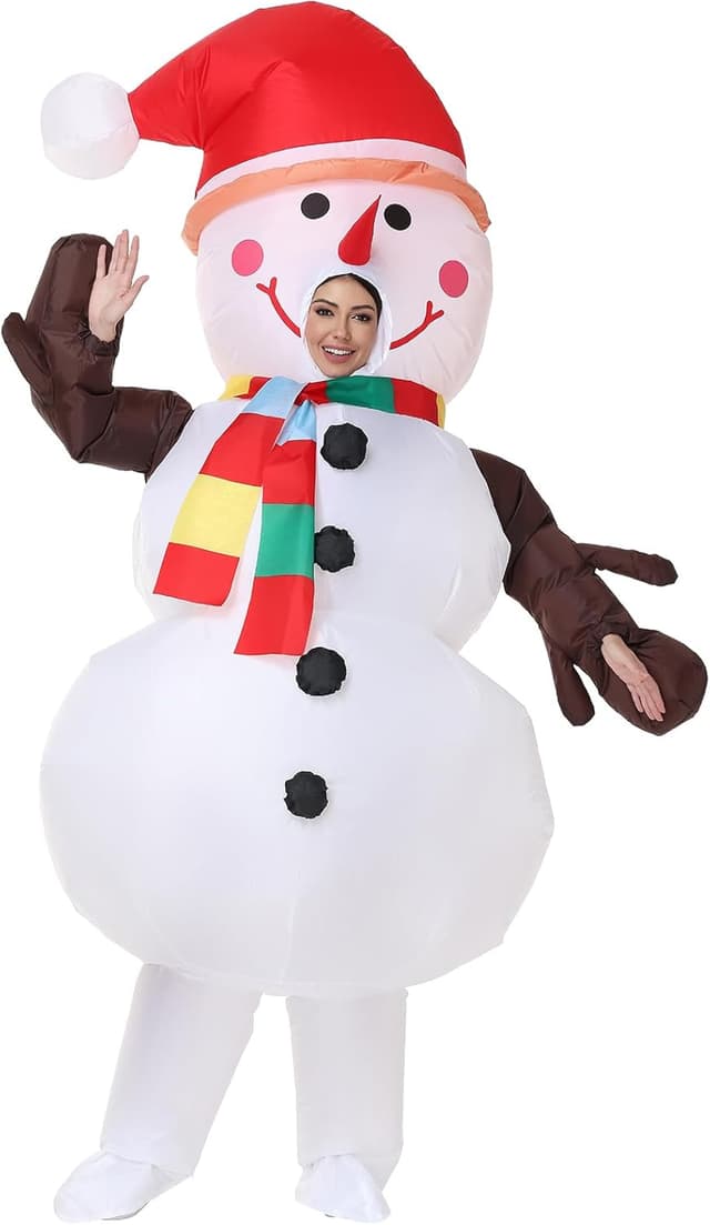 Detalle de Arokibui Disfraz Inflable Navidad 1,45–1,88 m