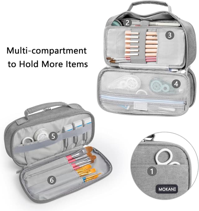 Detalle de Astuccio Mokani a grande capacità per scuola e tempo libero