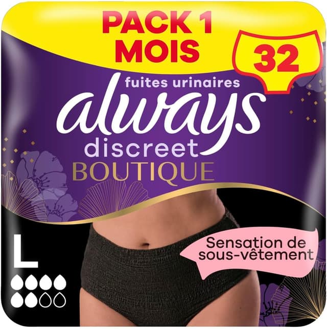 Imagen de Always Discreet Boutique Culottes L Noire en OfertitasTOP