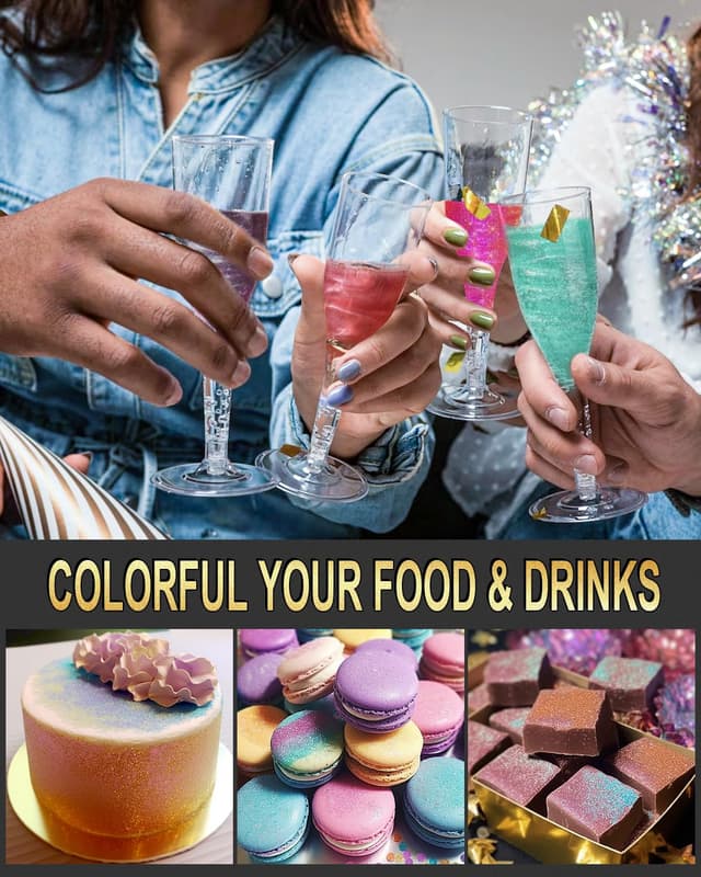 Thumbnail 5 de Roizefar Essbares Glitzer Set 4 g đ°