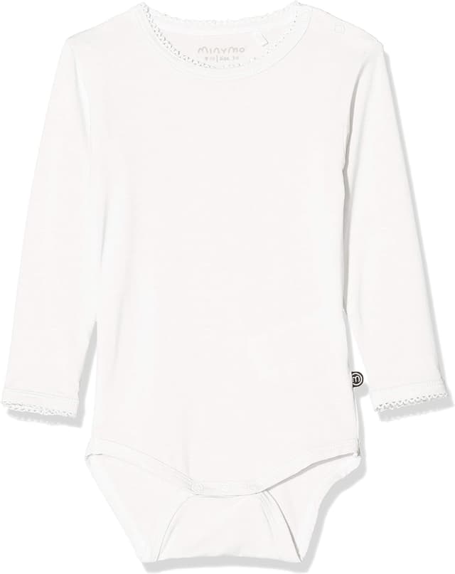 Thumbnail 6 de MINYMO Unisex Baby Body Ls mit Druckknöpfen – Formender Body aus Bambus-Viskose