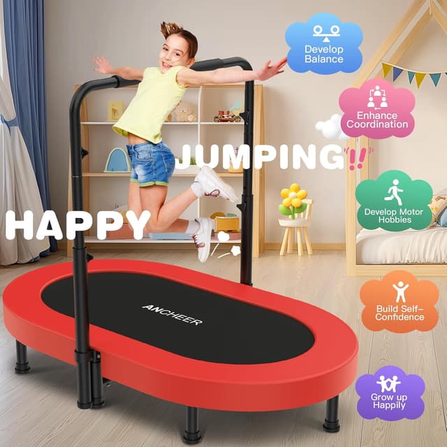 Thumbnail 4 de ANCHEER 56" Double Mini Trampoline