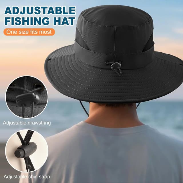 Thumbnail 5 de DRESHOW Damen Sonnenhut UV Schutz Krempe