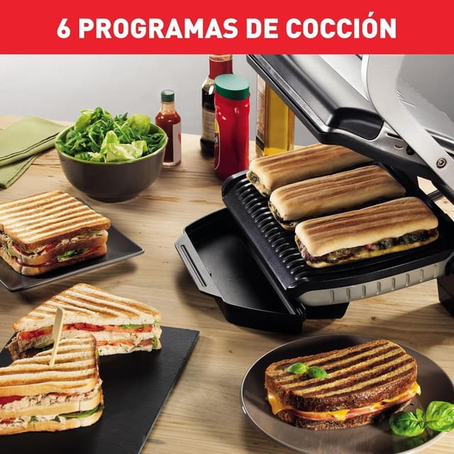 Thumbnail 2 de Tefal Optigrill GC712D12 🍽️ Plancha Grill 2000W Multifunción