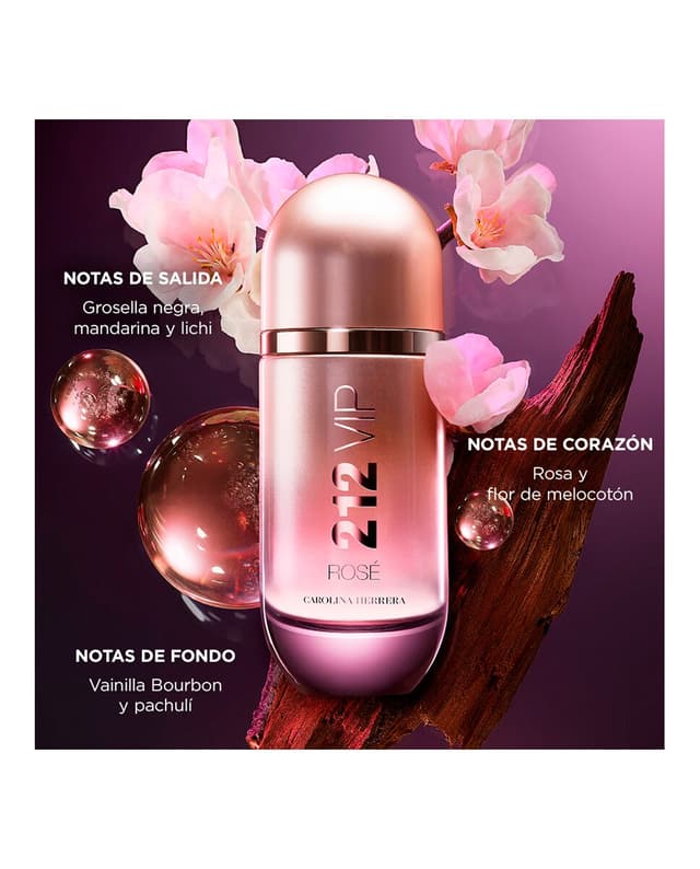 Thumbnail 2 de Carolina Herrera 212 VIP Rosé Elixir perfume 100 ml