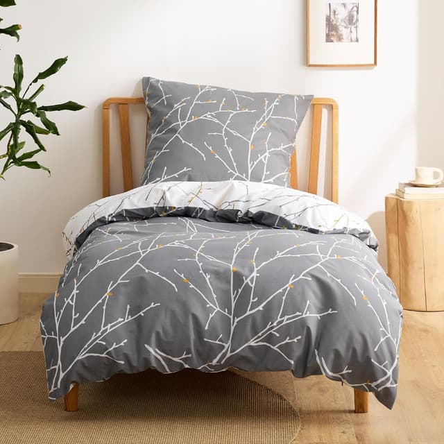 Thumbnail 6 de BEDSURE Bettwäsche 200x200 Baumwolle Grün