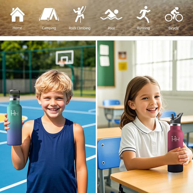 Thumbnail 6 de Gourde INOX 500 ML isotherme pour sport