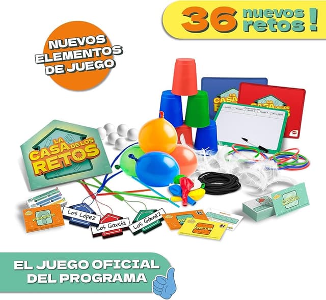 Detalle 2 de Bizak 35001940 La Casa de los Retos — juego familiar 🧩
