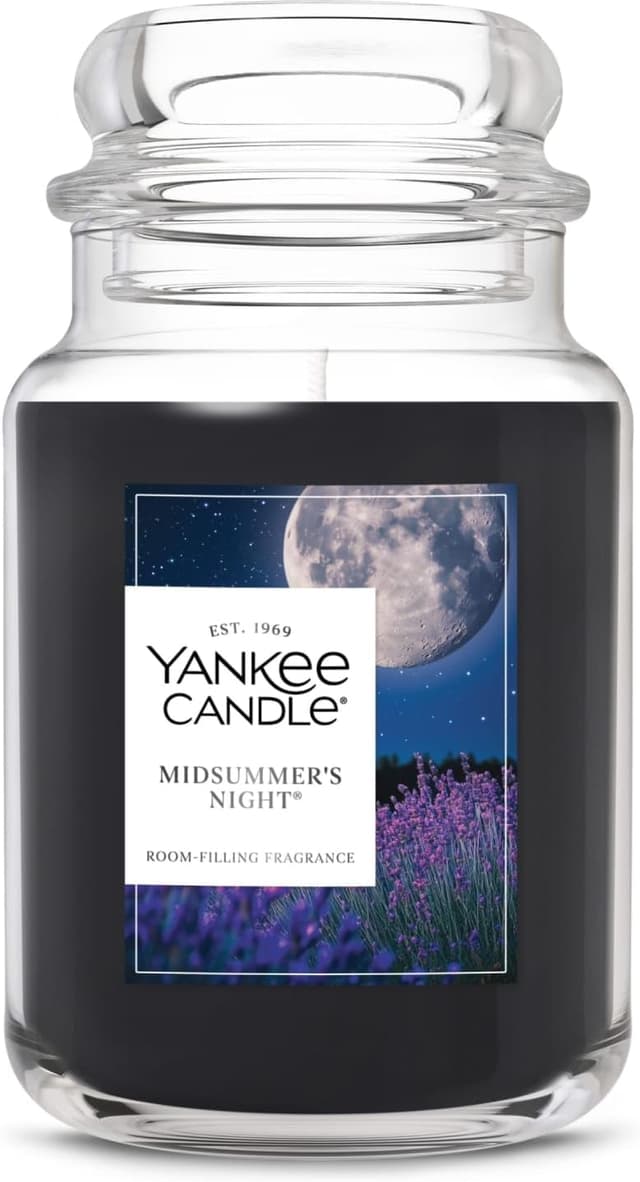 Imagen de Yankee Candle Mid Summer's Night 22oz Jar 🕯 en OfertitasTOP