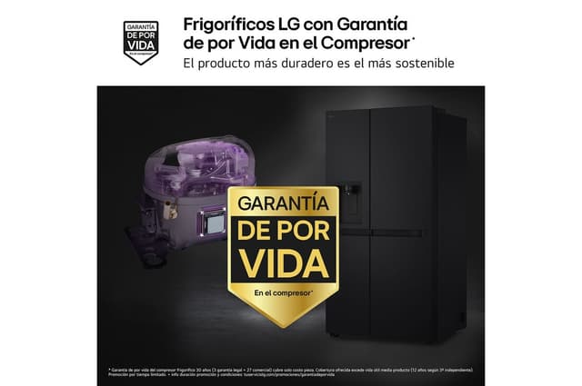 Thumbnail 3 de LG GSLC41EPPE Frigorífico Side by Side 641 L, sin toma de agua