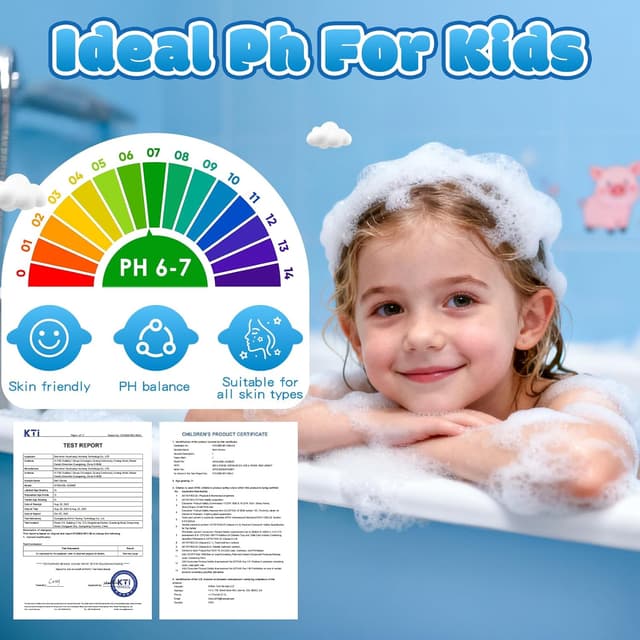 Detalle de Aofmee Kids Bath Bombs (12 pcs) with Animal Shapes & Natural Fruit Scents