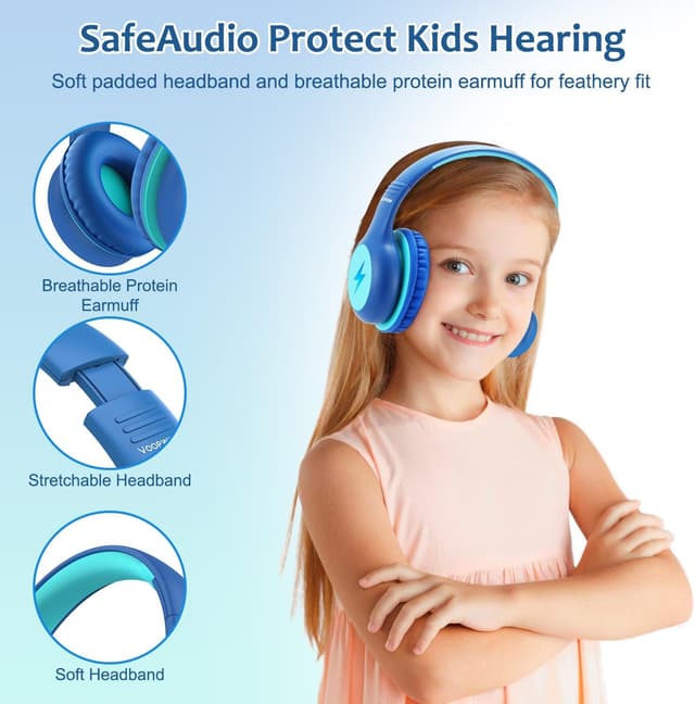 Thumbnail 5 de Voopwink KH3 Kids Wired USB-C Headphones