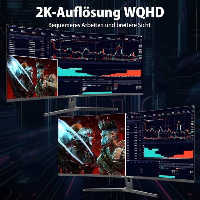 Thumbnail 6 de Minifire MFG32C3Q 32" Curved Gaming-Monitor 2K 180Hz