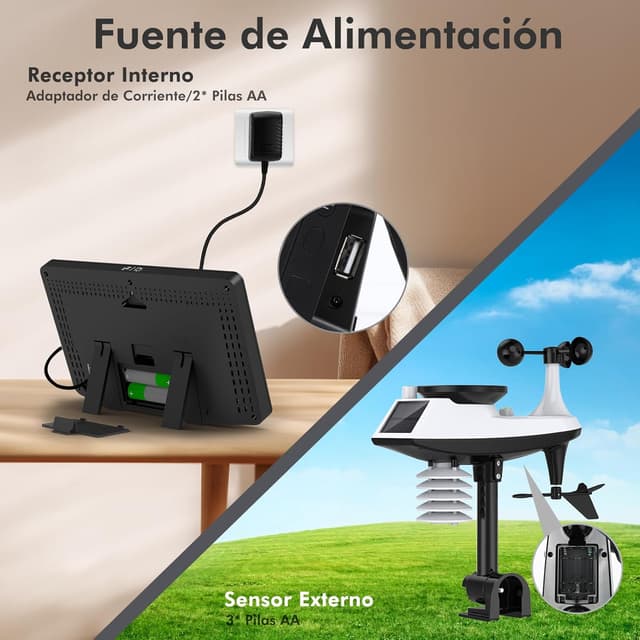 Thumbnail 5 de jely Estación Meteorológica Wifi con App