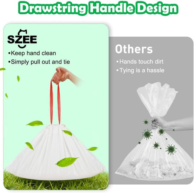 Thumbnail 4 de SZEE 120 Pack Large Self‑Cleaning Cat Litter Tray Liners 🐱