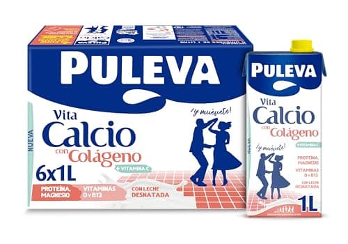 Detalle de Puleva Vita Calcio Leche desnatada 6x1L