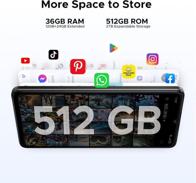 Thumbnail 4 de DOOGEE Note 59 Pro+ 36GB+512GB 5G smartphone