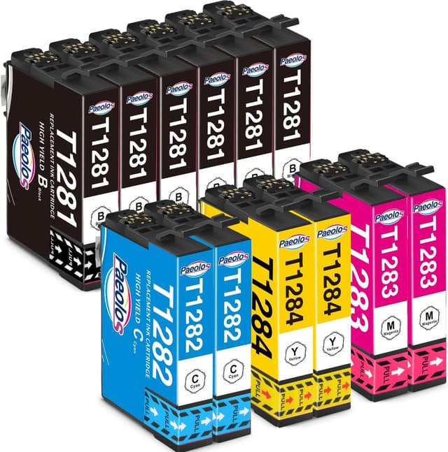 Detalle de Paeolos T1285 Multipack 🖨️ Compatible con Cartuchos Epson