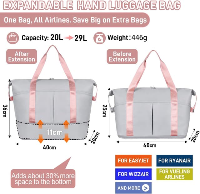 Thumbnail 2 de FIORETTO Ryanair Cabin Bag 40x20x25