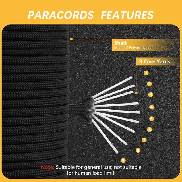 Thumbnail 4 de Romon Paracord 4mm 30m ⛺