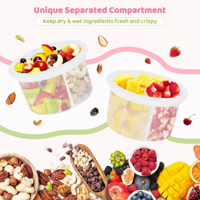 Thumbnail 6 de Overnight Oats Jars 16 oz 🥣