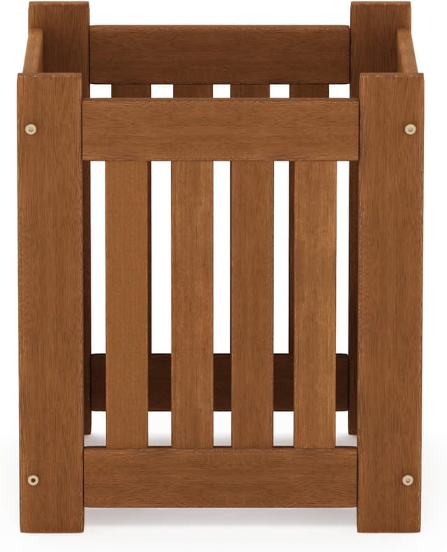 Detalle 2 de Furinno Tioman fioriera in legno duro