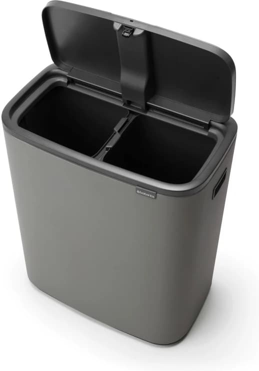 Thumbnail 4 de Brabantia Bo Touch Bin 2 x 30 Liter Mineralbeton-Grau