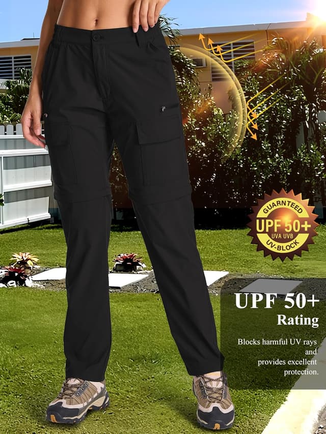 Detalle de Jogwits pantaloni trekking convertibili da donna