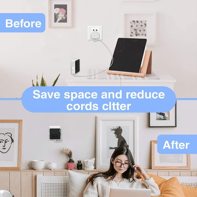 Detalle de Blink Camera Mount & Sync Module Wall Mount (plastic cover/mount) for Blink Outdoor/Indoor systems