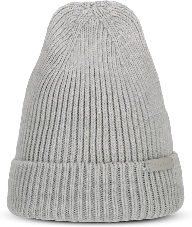 Detalle de Expatrié Bonnet Femme Luna en tricot : bonnet d’automne-hiver doux et stylé