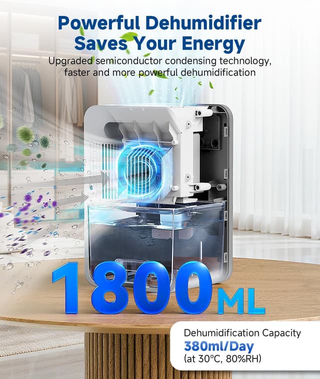 Thumbnail 2 de Deumidificatore 585 ml/24h 🏠