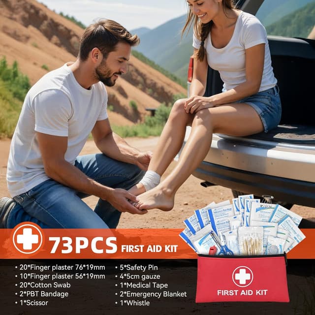 Thumbnail 4 de Car Emergency Kit with Air Compressor — 1 Kit