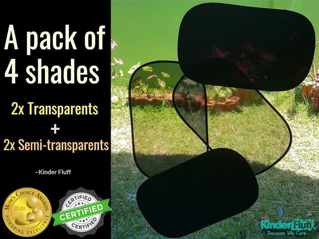 Thumbnail 6 de Kinder Fluff Car Window Shades 20 x 12