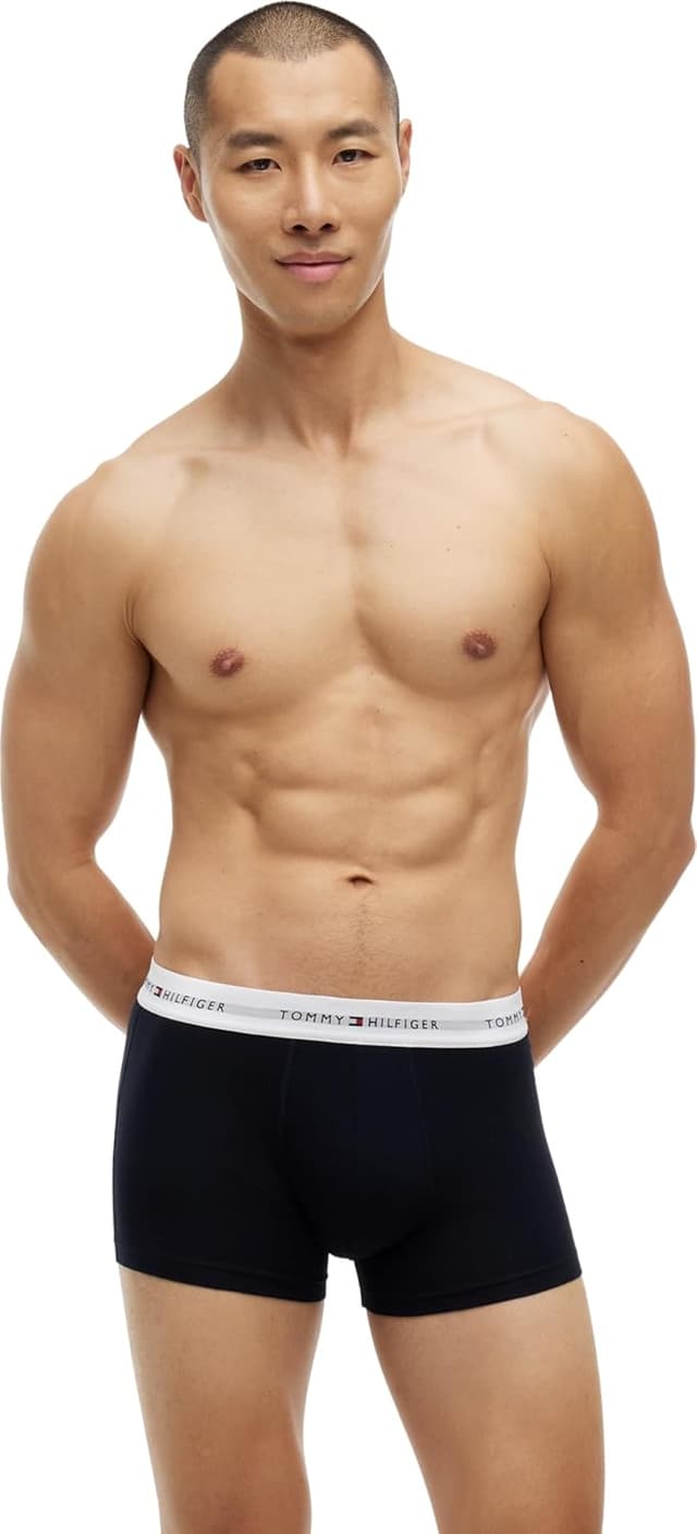 Thumbnail 6 de Tommy Hilfiger Herren 3er Pack Boxershorts Trunks Unterwäsche (klassisches Tragegefühl im Set)