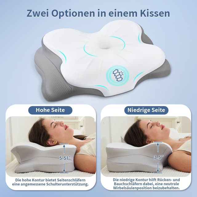 Detalle de Fyova Nackenkissen mit Memory-Schaum