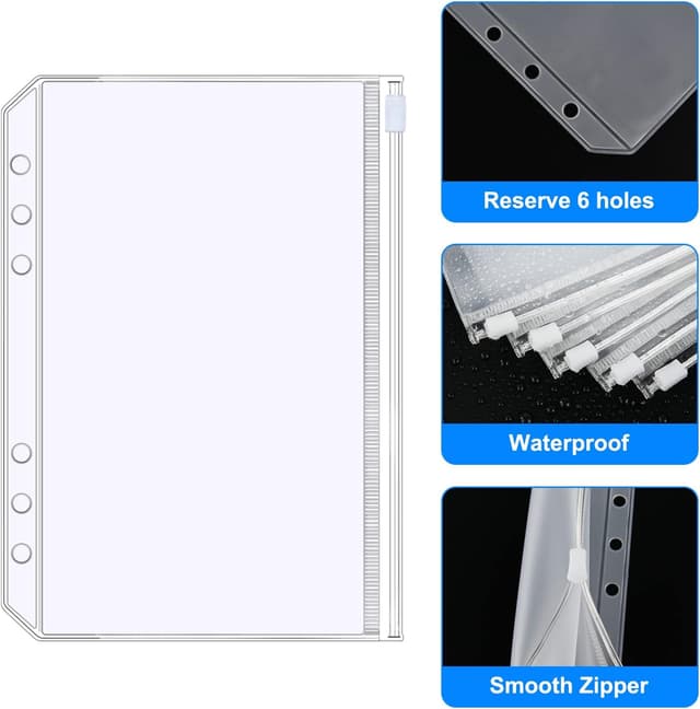 Thumbnail 2 de Vicloon A5 Zipper Binder Pockets