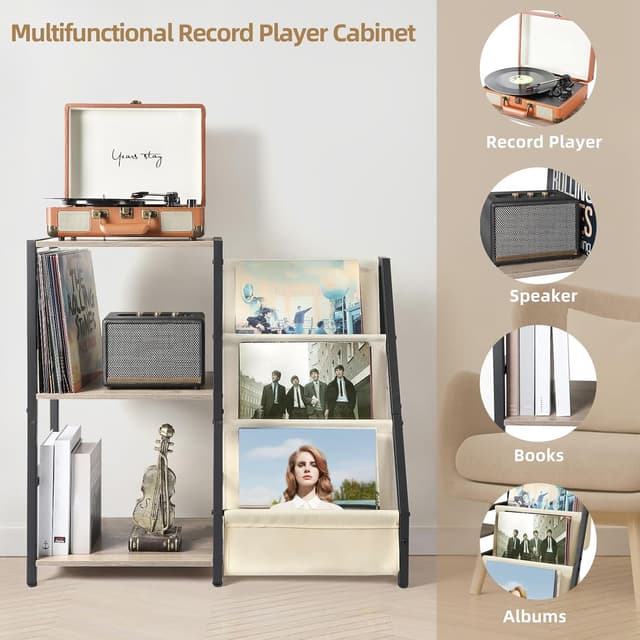 Thumbnail 5 de Stand per vinili 3 livelli 84 cm