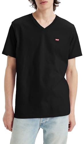 Thumbnail 5 de Levi's Original Housemark V-neck T-Shirt para Hombre XL en Mineral Black